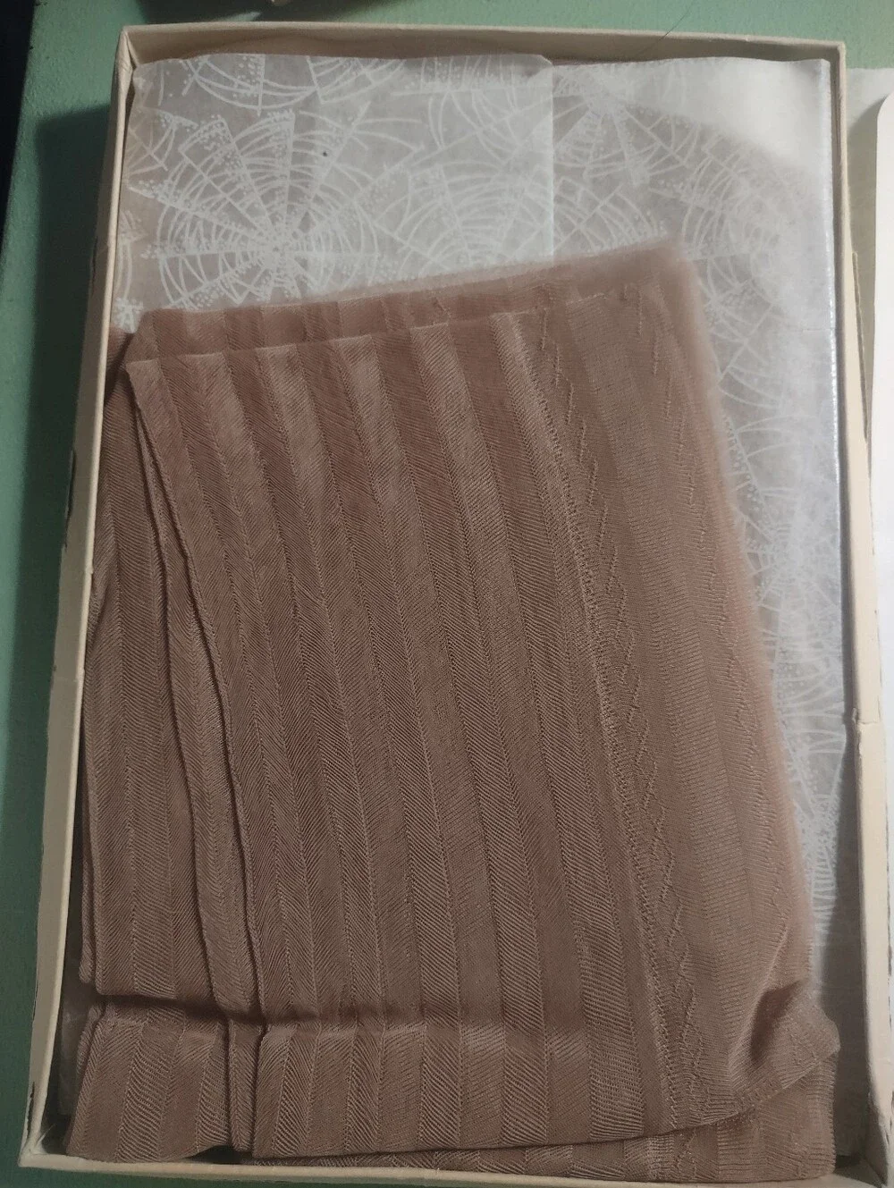 Lane Bryant Adapto Hosiery Ample Top Seamless Pink Sand 11 Long True Vintage